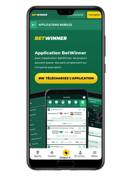 Télécharger l'Application BetWinner