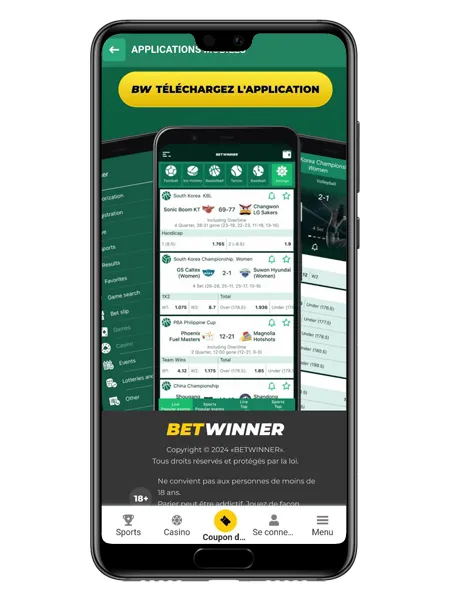 telecharger Betwinner Android