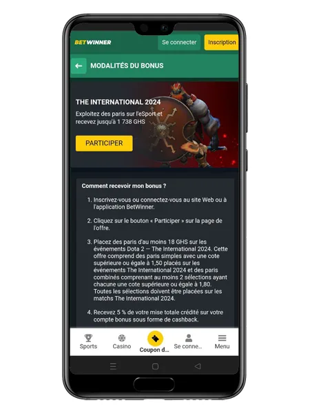 télécharger APK Betwinner